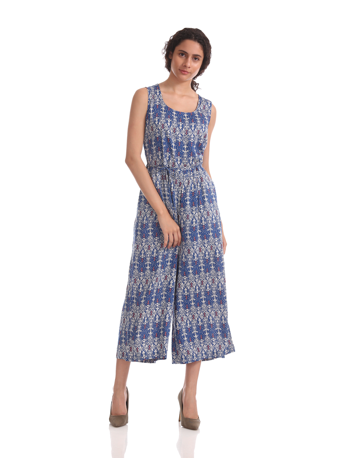U.S. Polo Assn. Women Casual Wear Printed Jump Suit
